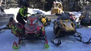 Starting the Freeride 800 etec at 40 [upl. by Zeba]