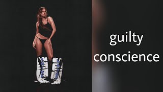 guilty conscience  Tate McRae Lyrics [upl. by Ainniz]