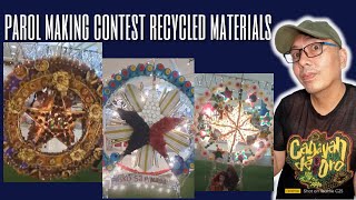 parol making contest recycled materials at ParkMall Mandaue Cebu [upl. by Nyleimaj]