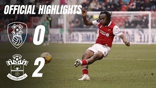 Rotherham United v Southampton highlights [upl. by Atteyek356]