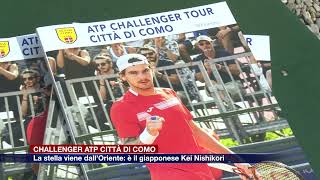 Etg  Tennis Kei Nishikori la stella d’Oriente per il Challenger Atp Città di Como [upl. by Belda]