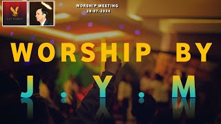 WORSHIP MEETING BY JYM GROUP  28072024 [upl. by Aicillyhp580]