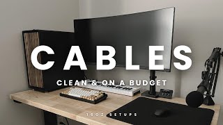 Clean Cable Management  Keep it Simple [upl. by Lalitta389]