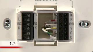 Honeywell DIY Wi Fi Thermostat Wiring and Installation US and Canada [upl. by Flo]