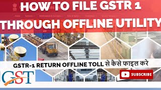 How to File GSTR 1 Offline Excel Utility  GSTR1Return Offline Tools से कैसे फाइल करे [upl. by Sivle]