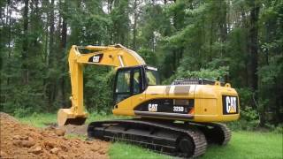 Charlies New 325D Excavator [upl. by Enaasiali950]