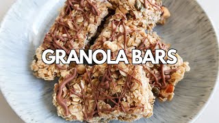 The BEST Homemade Granola Bars [upl. by Armin]