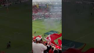 The Atmosphere  CommBank Stadium  Tonga V Australia [upl. by Monarski]