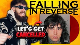 THIS IS AMERICA 🇺🇸 “Trigger Warning”  Falling In Reverse REACTION [upl. by Fasto]