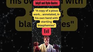 Jekyll amp Hyde Exposed 5 Quotes About Evil [upl. by Goody595]