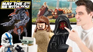 EVERY LEGO Star Wars SET amp PROMO for MAY 4th 2024 Battle Droid Carrier Sith Infiltrator amp MORE [upl. by Wons]