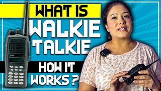 How to use walkie talkie license free in India  Why to use Walkie Talkie over Mobile Phones [upl. by Ansaev]