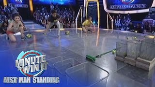 Broomski Ball  Minute To Win It  Last Teen Standing [upl. by Adlog594]