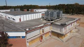 Construction Site at Old Mill High School Drone Footage [upl. by Lilyan]