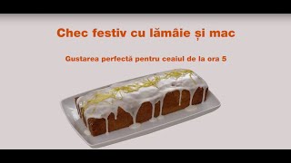 Chec festiv cu lămâie și mac [upl. by Lala]