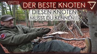 Einfachster amp nützlichster Allround Knoten survival [upl. by Carleen]