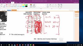 Decoding Encoding and Matrix Calculator operations [upl. by Mac]