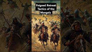 Feigned Retreat Tactics of the Mongols MongolEmpireHistoryShortsMilitaryTacticsMongolConquests [upl. by Nahshun]