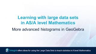 5c More advanced histograms in GeoGebra [upl. by Phippen921]