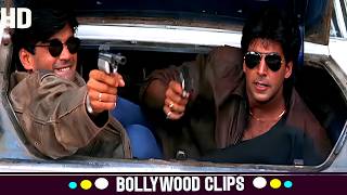 मोहरा  ज़बरदस्त अंतिम सीन  Akshay Kumar Suniel Shetty Popular Action  Mohra Last Scene [upl. by Priebe]