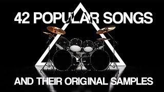 42 Popular Songs And Their Original Samples [upl. by Roy]