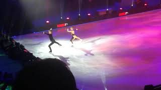 Gabriella Papadakis Guillaume Cizeron exibition  Revolution on Ice  29122018  Madrid Spain [upl. by Annaerda]