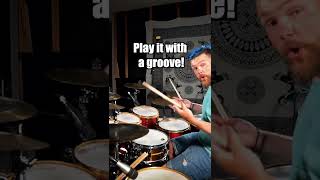 Drum Rudiment How to play Paradiddle on the kit [upl. by Ahseki]