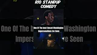 BEST DENZEL WASHINGTON IMPERSONATION👌🤣comedy funnyvideo funny reggiereg standupcomedy standup [upl. by Arimihc255]