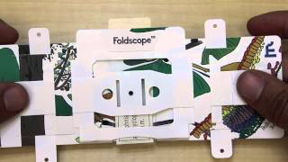 Foldscope Tutorial General Use [upl. by Santini]