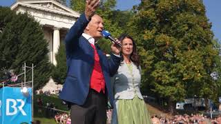 Standkonzert Oktoberfest 2017 Sabine Able  Bozner Bergsteigermarsch am 24092017 [upl. by Aniratac]