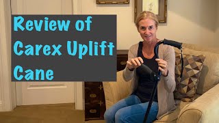 Product Review and Demo of Carex Uplift Cane [upl. by Eile]