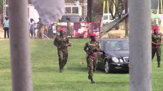 Jah Prayzahs arrival at the Manicaland Agric Show 2016 [upl. by Pomcroy]