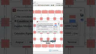 Incorpora la interacción suelo estructura en CYPECAD [upl. by Nihs]
