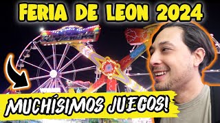 JUEGOS de la FERIA DE LEÓN 2024 🎡 Precios y Recorrido COMPLETO 🇲🇽✅ [upl. by Aimerej]