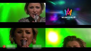 Melodifestivalen Winner 2022 Cornelia Jacobs  Hold me closer 3split [upl. by Margery]