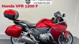 Honda VFR 1200 F  Great Value Sport Tourer [upl. by Aimas954]