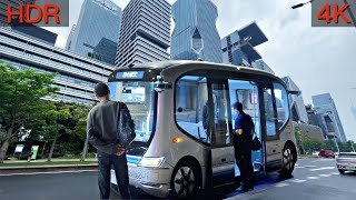 Guangzhou autonomous driving bus experience My first time in a selfdriving car [upl. by Traweek]