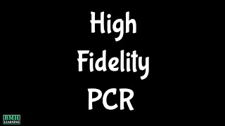 High Fidelity PCR  Phusion High Fidelity PCR  High Fidelity polymerase [upl. by Norina181]