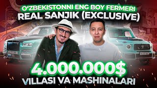 OZBEKISTONNI ENG BOY FERMERI REAL SANJIK exclusive [upl. by Eniagrom]