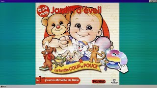 La Famille Coup de Pouce  Jardin déveil  CDROM jeu pc complet [upl. by Craner877]