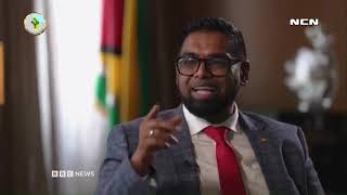 President Dr Irfaan Ali talks oil amp gas amp how it is transforming Guyanas economy on BBCs HardTALK [upl. by Maryann782]