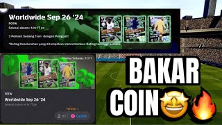 BAKAR COIN DEMI DAVID DE GEA YANG GACOR ABIS PENSIUN🤩🔥 FULL DAGING POTW SPIN HABISHABISAN ‼️😱 [upl. by Atilol]