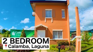 Home Tour  37  2BR Single Attached House and Lot  Camella Calamba Criselle Model [upl. by Alberta]