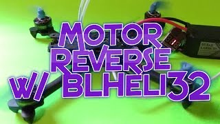 🛠 How to Reverse Motors with BLHeli 32 Suite [upl. by Dweck]