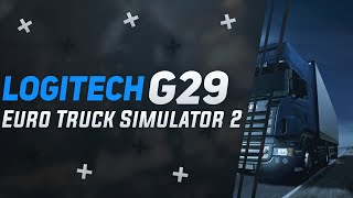 COMO INSTALAR E CONFIGURAR LOGITECH G29  LED DO VOLANTE NO EURO TRUCK SIMULATOR 2 [upl. by Melena]