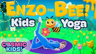 Enzo The Bee  A Cosmic Kids Yoga Adventure [upl. by Just]