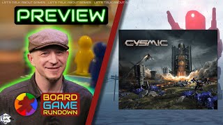 CYSMIC Gamefound Preview  Massive fun on a massive board [upl. by Icram]