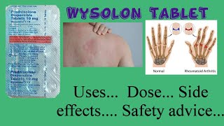 Wysolon tablet use in hindi  prednisolone tablet use in hindi [upl. by Nailij]