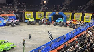 Hot Wheels Monster Trucks Live Glow Party 2023 Jacksonville FL Show 1 Full Show 090223 [upl. by Dabbs]