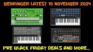 Latest Behringer News 19 November 2024 [upl. by Ytsirc478]